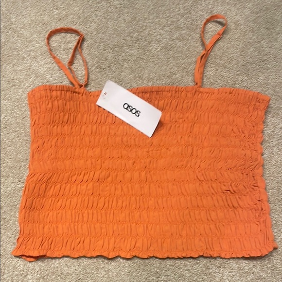 ASOS Tops - NWT!! ASOS Orange Women's Tube Top